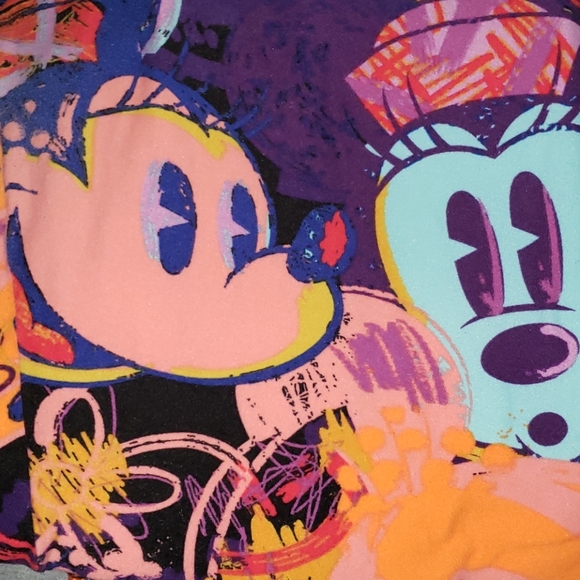 LuLaRoe Pants - LuLaRoe Mickey Mouse Tall and Curvy Leggings